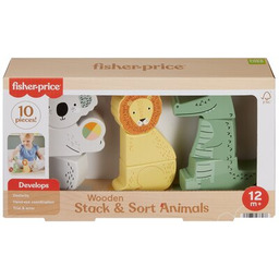 FISHER PRICE Zabawka edukacyjna Układaj i sortuj zwierzątka