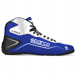 SPARCO BUTY KARTINGOWE K-POLE NIEBIESKIE WYSOKIE 38 16GA