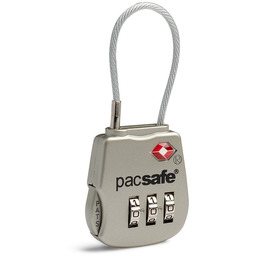 Kłódka do walizki, Pacsafe Prosafe 800, srebrna