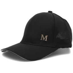 Versoli Czarna Modna Damska Czapka Z Daszkiem