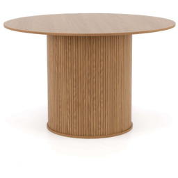 Stół okrągły 120cm YY6700 dąb natural