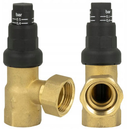 Zawór Upustowy Różnicy Ciśnień Du Z Nastawą Kątowy