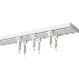 DECASTYL Szyna sufitowa z agrafkami podwójna 200 cm