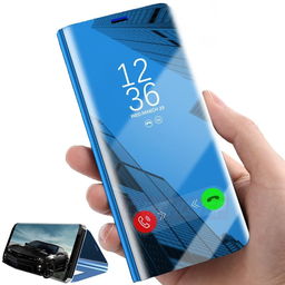 Etui Clear View xFlip Samsung Galaxy S9