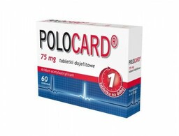 Polocard 75mg, 60 tabletek