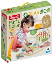 Quercetti, Układanka Playbio Fantacolor Baby
