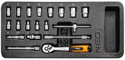 Zestaw kluczy nasadowych NEO TOOLS 84-237