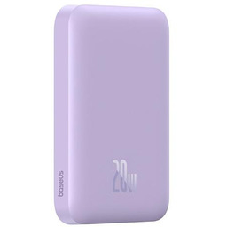 Baseus Magnetic Mini 6000mAh 20W MagSafe fioletowy