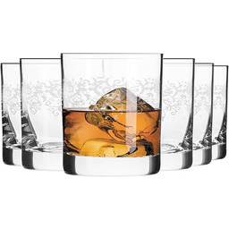 Krosno Szklanki do Whisky 350 ml Zestaw 6