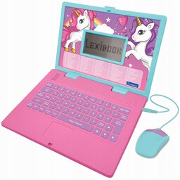 Dwujęzyczny laptop edukacyjny Lexibook Unicorn pol/ang