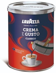 Kawa mielona Lavazza Crema e Gusto 250g puszka