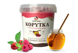 Candy Horse Ciasteczka dla konia kopytka z maliną