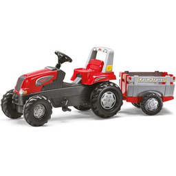 ROLLY TOYS Jeździk Junior Traktor Czerwony