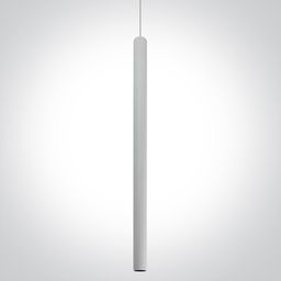 Arapis lampa wisząca LED biała sopel tuba 63108A/W/W