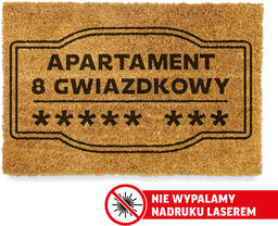 Wycieraczka kokosowa APARTAMENT antypis ***** ***