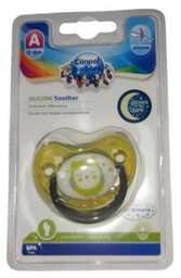 CANPOL BABIES Smoczek uspokajający 0-6m Night Dreams Zielona