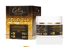 Celia Gold 24K Luksusowy Krem przeciwzmarszczkowy 70+ -