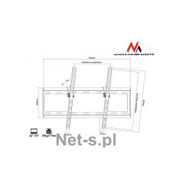 Maclean uchwyt TV/LCD mc-605