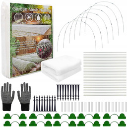 Tunel do roślin 2,5m x 15 m siatka