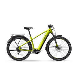 Rower elektryczny E-bike Haibike Trekking 5 High lime/black