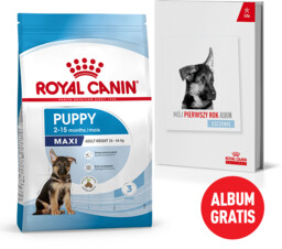 ROYAL CANIN Maxi Puppy 15kg + Advantix -