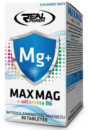 REAL PHARM Max Mag+Witamina B6 90tabs