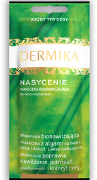 Dermika, maseczka do twarzy, Nasycenie, saszetka 10ml