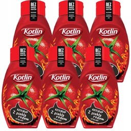 Kotlin Ketchup z piekła rodem 450 g x