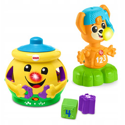 Fisher Price zestaw garnuszek na klocuszek K0428+lisek przeciwieństwa