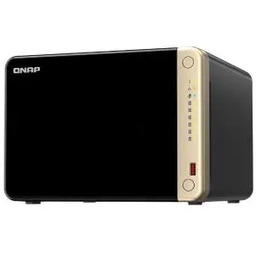 QNAP TS-664-8G Czarno-złoty Serwer domowy