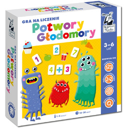 Potwory głodomory, gra edukacyjna, Kapitan Nauka