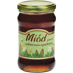 Sądecki Bartnik Miód Nektarowo - Spadziowy 370G