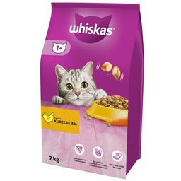 WHISKAS Karma Sucha Dla Kota 1+ Z Kurczakiem