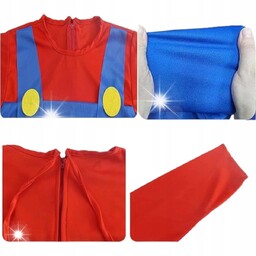 STRÓJ SUPER MARIO PRZEBRANIE DLA CHŁOPCA KOSTIUM
