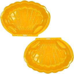 Piaskownica Lub Basen Plastikowa XXL Muszelka Zamykana Żółta