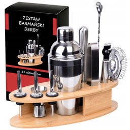 Profesjonalny Zestaw Barmański Do Drinków Koktajli Stojak Shaker