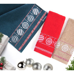 Greno Ręcznik Xmas Mess Bombki Morski