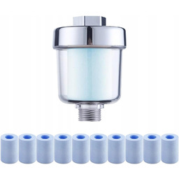 Filtr Do Wody Pod Prysznic Kran Głowica Zestaw