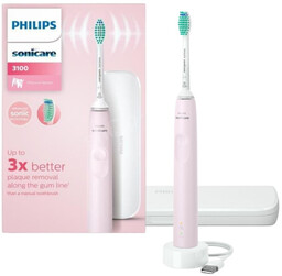 PHILIPS Sonicare Series 3100 Pink HX3673/11 Szczoteczka soniczna
