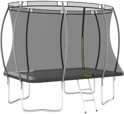 vidaXL, Trampolina z siatką zewnętrzną i akcesoriami, 9