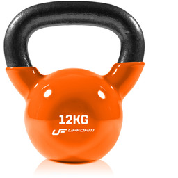 UpForm Hantla winylowa żeliwna Kettlebell 12 kg -