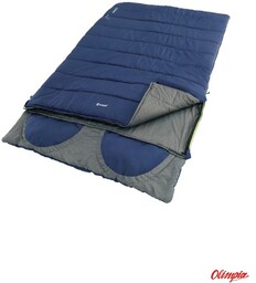 Outwell Śpiwór dwuosobowy Contour Lux Double imperial blue