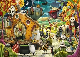 Ravensburger 12000402 - Halloween - puzzle 1000 elementów