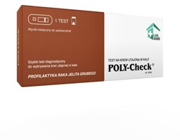 LAB.HOME Poly-Check Test na krew utajoną w kale,