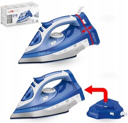 Bezprzewodowe Żelazko Ceramiczne 2400W Clatronic Db