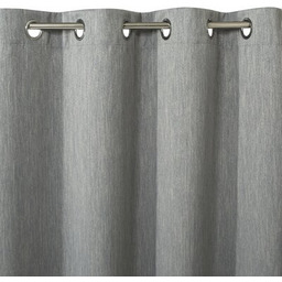 EUROFIRANY Zasłona Rossie 135 x 250 cm Stalowy