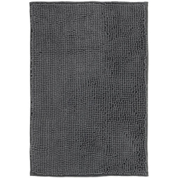 Dywanik łazienkowy Chenille soft ciemny szary