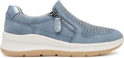 Sneakersy Jana 8-24767-44 Niebieski