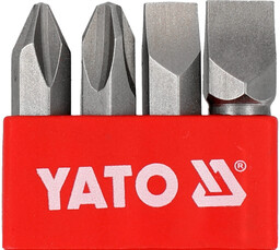 Yato Zestaw bitów do wkrętaków udarowych ph2, ph3,