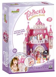 CUBIC FUN Puzzle 3D Kids Princess Birthday party